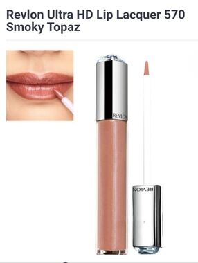 Revlon Ultra HD Lip Laquer #570 Smoky Topez